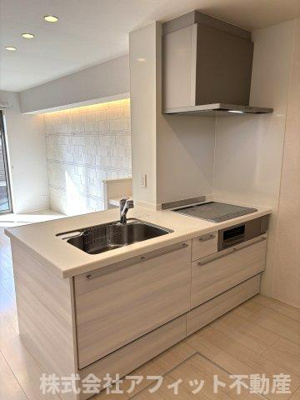 【キッチン】 | Cuon新涯 | カウンターキッチン