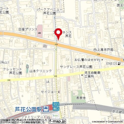 【地図】 | スカイコート芦花公園