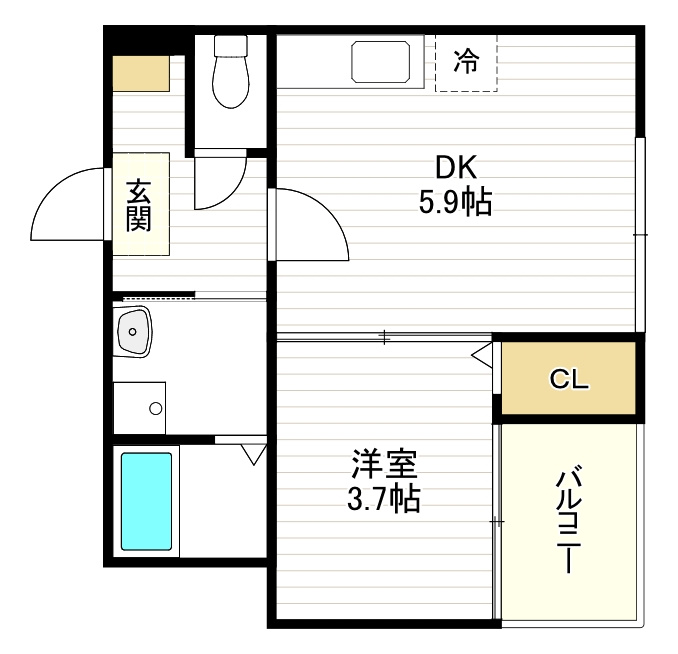 StarLight Studiosの間取り