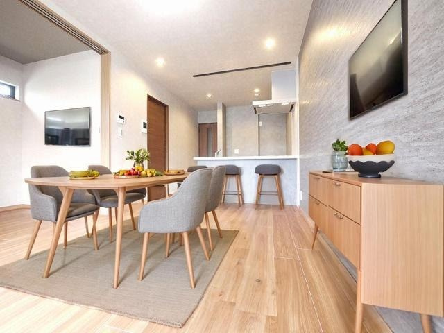 VALTERRA天理の居間・リビング|CGで家具等を配置したもので家具等は含まれません