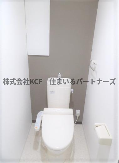 グランドシャトー花畑T・Sのトイレ|ゆったりとした空間のトイレです