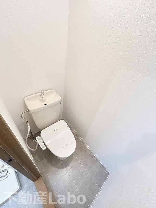 徳島市八万町新貝のアパートのトイレ