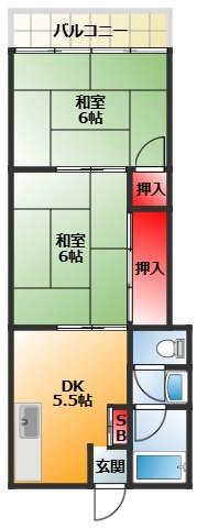 【間取り】 | メゾン豊里