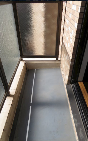 日神パレステージ御徒町のバルコニー