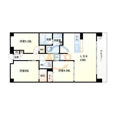 ハルモシティの間取り|ハルモシティ　