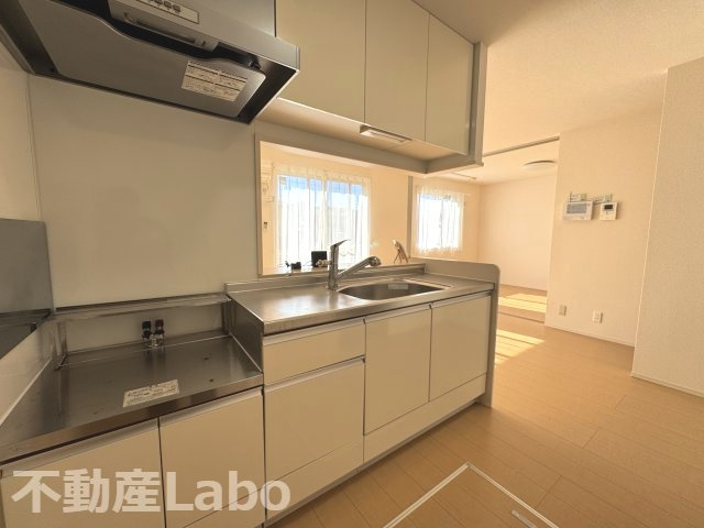 徳島市八万町新貝のアパートのキッチン