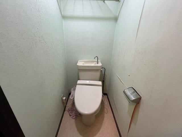 【中古マンション】鶴ヶ島ダイヤハイツのトイレ|シンプルなトイレスペースです☆