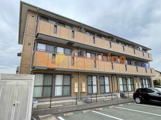 リーベB棟の外観|きれいな外観です