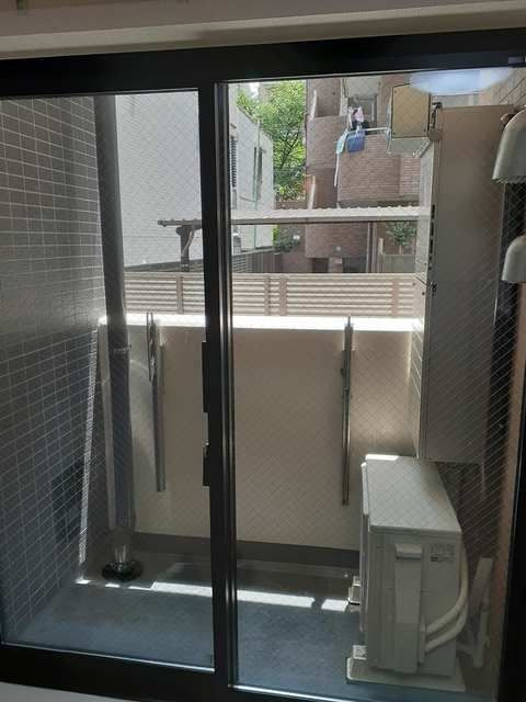 ライジング練馬のバルコニー