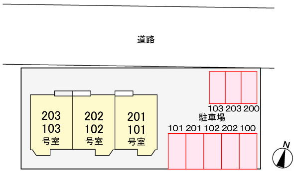 めぞん　ちひろの駐車場|駐車場