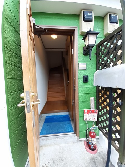 めぞん　ちひろの玄関|玄関