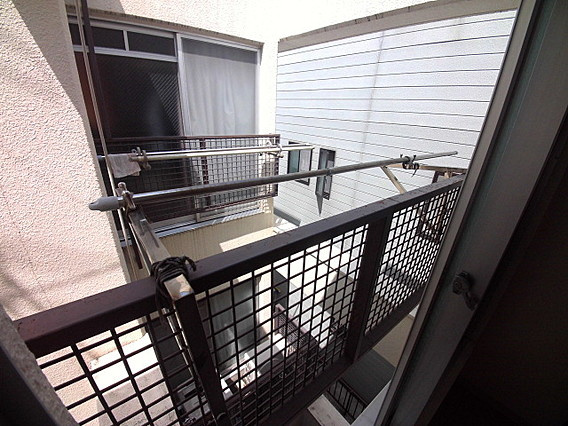 セルカデ六甲のバルコニー