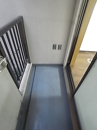 メゾンユキのバルコニー