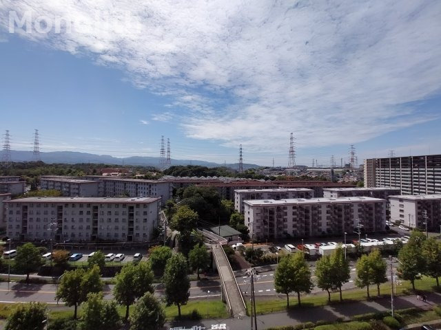 泉北鴨谷台３丁４号棟の展望