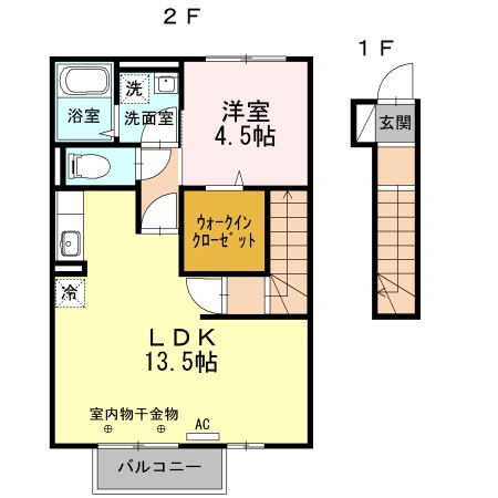 ウエストサイドスクエアの間取り