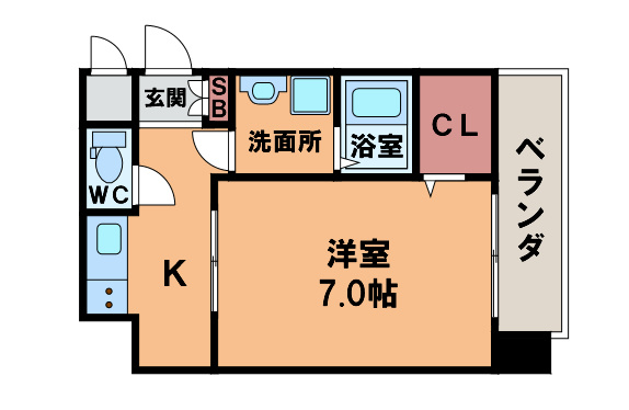 【間取り】 | Trusty Residence天王寺東