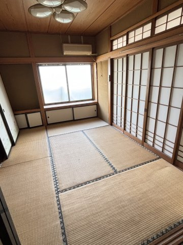錦町蛭田 ４DKの和室|和室があると落ち着いた雰囲気になりますね
