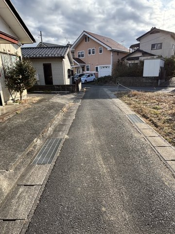 錦町蛭田 ４DKの前面道路含む現地写真|前面道路含む現地写真です