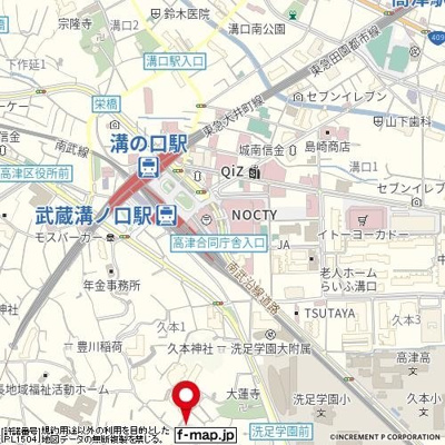 【地図】 | プライム・コア溝の口