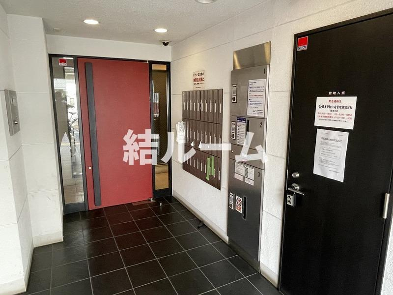 板橋区清水町の賃貸マンションのロビー