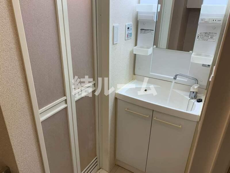 板橋区清水町の賃貸マンションの洗面所