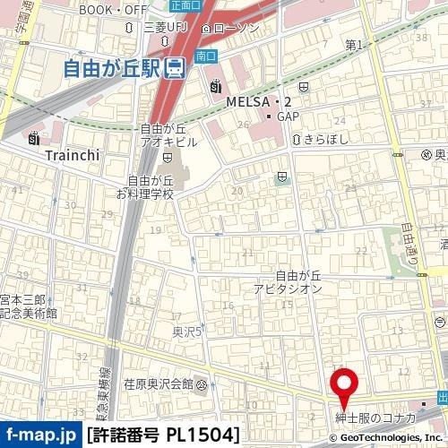 メゾン・ド・ジョワの地図