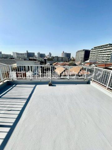 喜連西１丁目一戸建のバルコニー