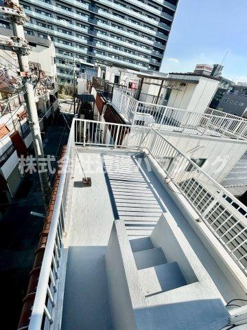 喜連西１丁目一戸建のバルコニー