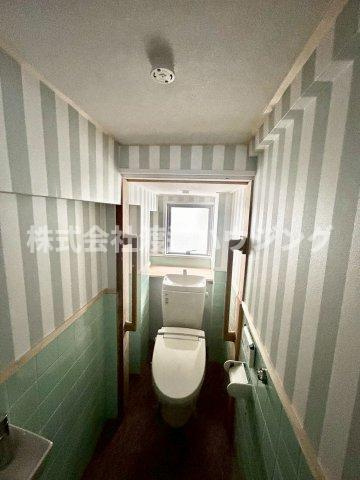 喜連西１丁目一戸建のトイレ|1階、2階にトイレございます。