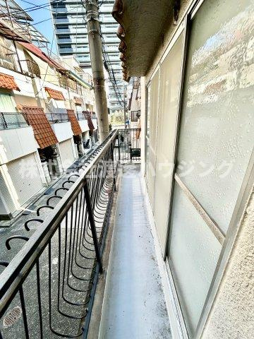 喜連西１丁目一戸建のバルコニー