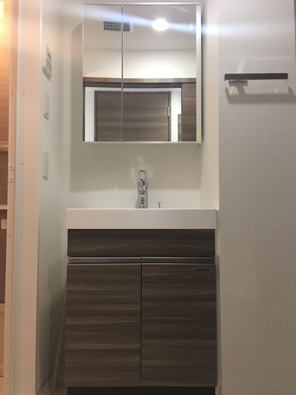 メイクスデザイン両国SOUTHの洗面所