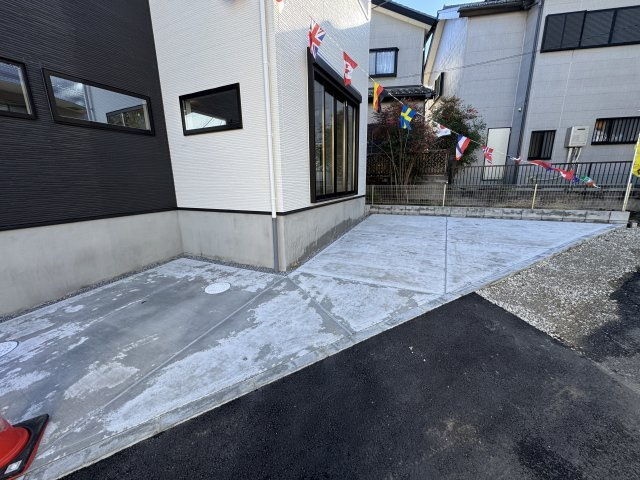 松戸市松戸新築戸建【南部小学校：10分】の駐車場|駐車スペース・2台駐車可