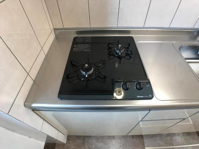 Ａｍｂｉｔｉｏｎ　Ⅰのキッチン|ガスコンロ