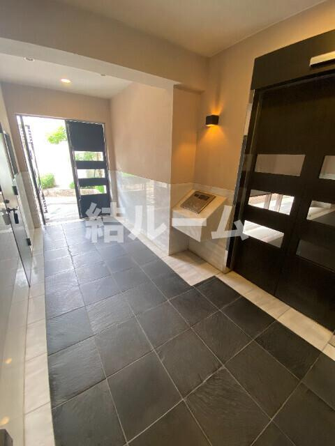 板橋区向原２丁目の賃貸マンションのロビー