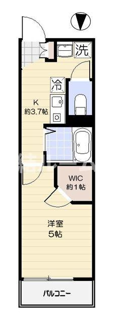 板橋区小茂根１丁目のアパートの間取り