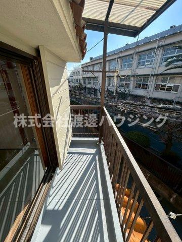 平野区瓜破2丁目一戸建のバルコニー