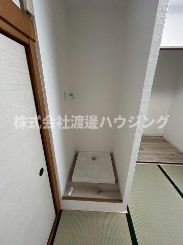 平野区瓜破2丁目一戸建の設備|室内洗濯機置場