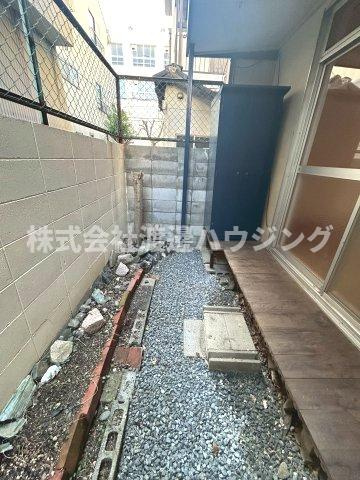 木川東３丁目一戸建の庭