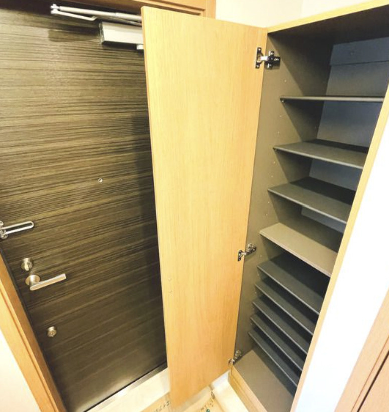 ウッドレイクの玄関