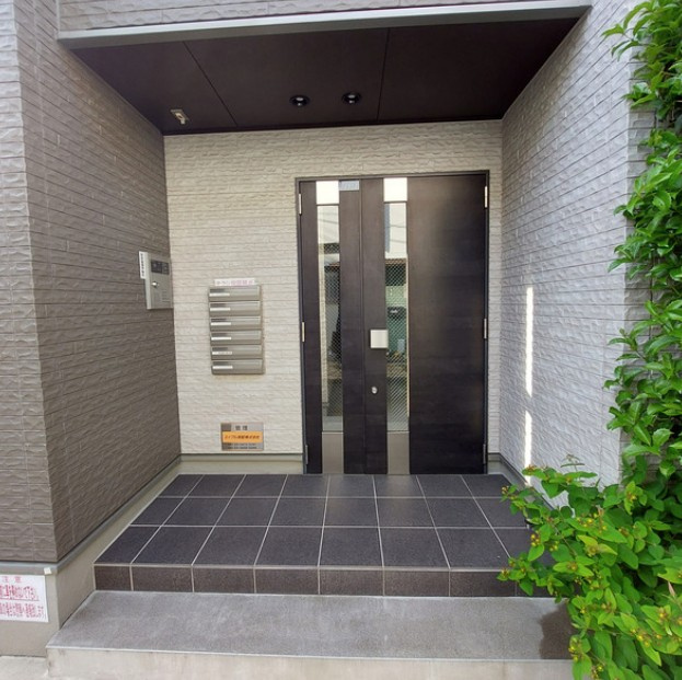 ウッドレイクのエントランス