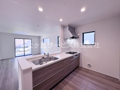 【キッチン】 | 豊橋市牛川町 3期 新築一戸建て 1号棟 | きれいなキッチンです