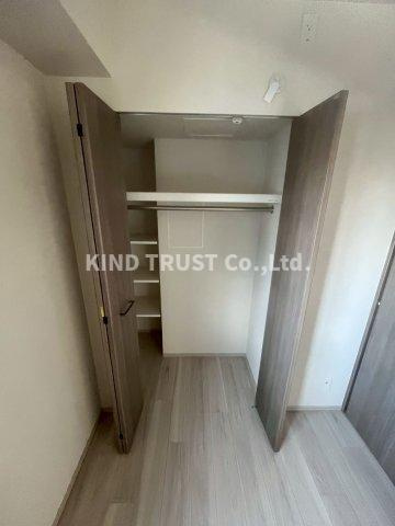 プレサンスレイズ新梅田の収納|専用の収納スペースです