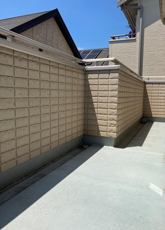 下九沢戸建のバルコニー