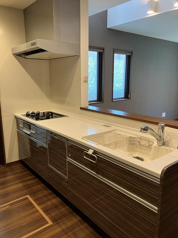 下九沢戸建のキッチン