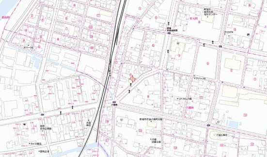 【土地図】 | 都城市八幡町　600万円
