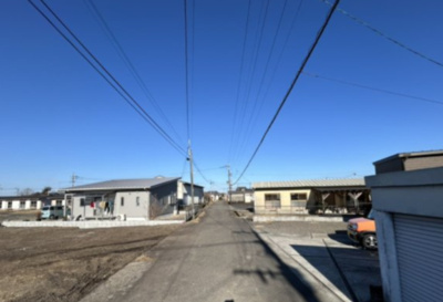 【前面道路含む現地写真】 | 都城市安久町　B区画　384万円