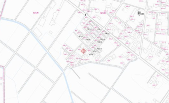 【土地図】 | 都城市安久町　A区画　384万円