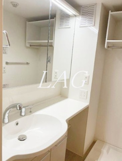 【洗面所】 | ジェンティーレ・トリヤマⅤ | 洗面台です。