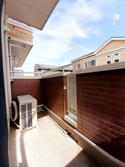 ソルジェンテＢのバルコニー