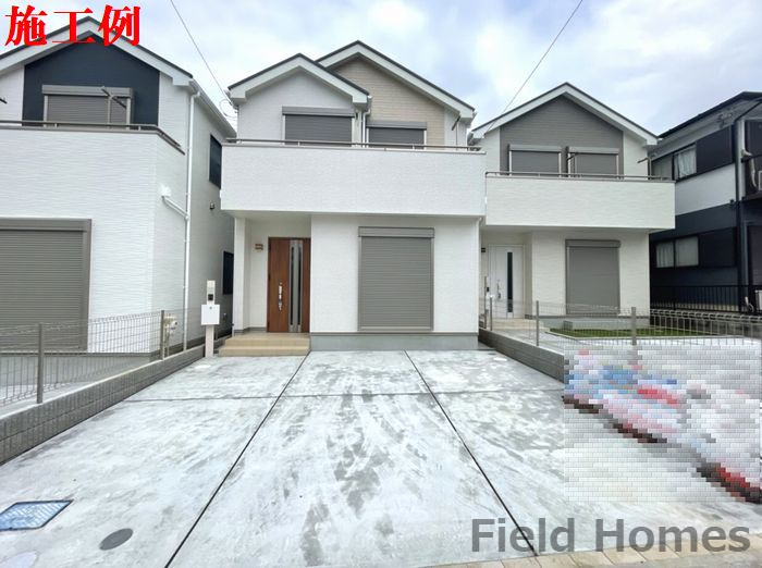 海老名市国分寺台4丁目新築戸建て　B号棟の外観|外観施工例